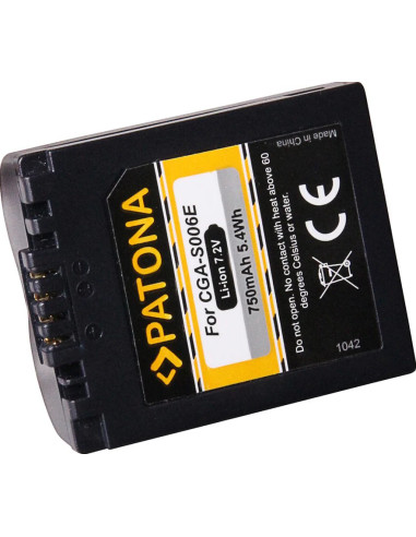 1042 Lithium 750 mAh ion battery / camera battery