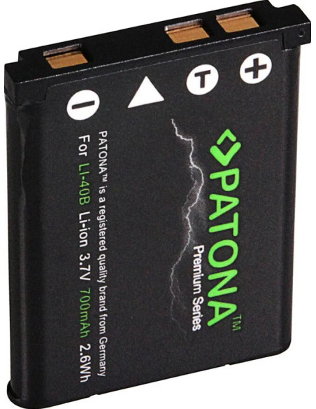 1164 Lithium 700 mAh lithium ion battery / video camera