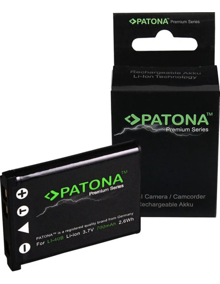 1164 Lithium 700 mAh lithium ion battery / video camera