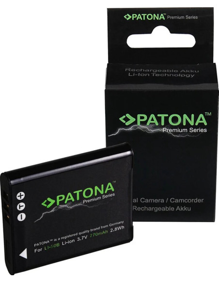 1199 Lithium 770 mAh ion battery / video camera