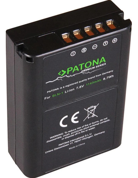 PS-BNN1 Premium 7.6 V 1140 mAh for Olympus