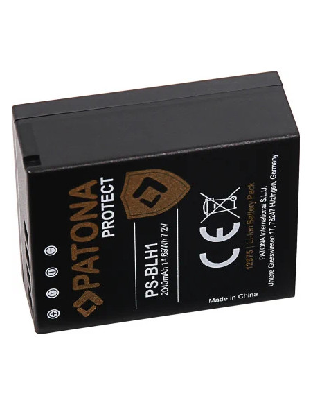 12875 Lithium 2600 mAh lithium ion camera battery / video camera