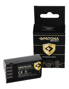 batteria DMW-BLK22 Protect 2250mAh 7,2V