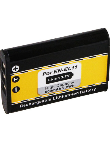 1073 Lithium 600 mAh lithium ion battery / video camera