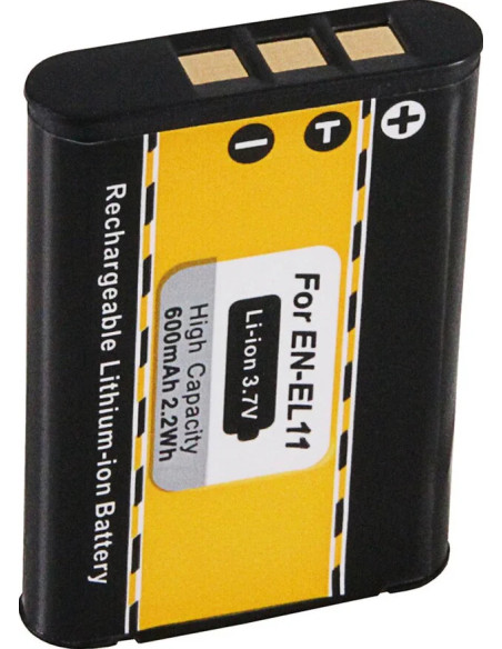 1073 Lithium 600 mAh lithium ion battery / video camera