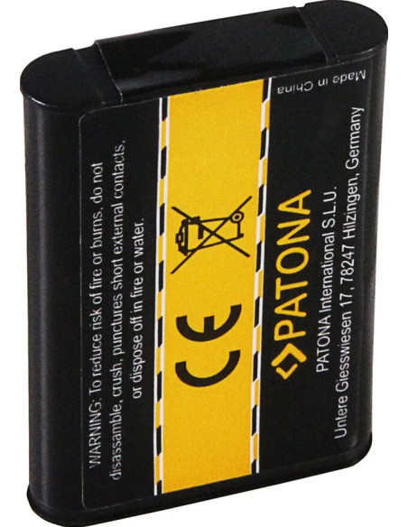 1073 Lithium 600 mAh lithium ion battery / video camera