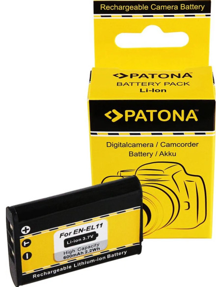 1073 Lithium 600 mAh lithium ion battery / video camera