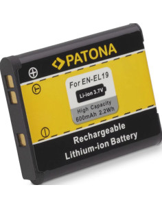 EN-EL19 3.7 V 600 mAh 2