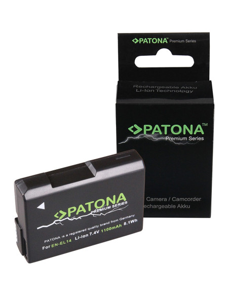 EN-EL14 Premium 7.4 V 1050mAh