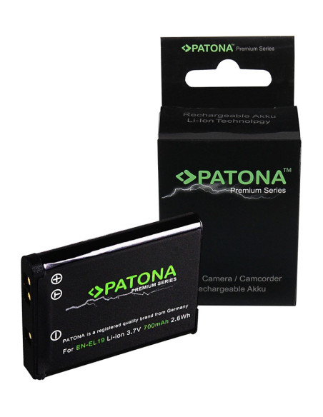 EN-EL19 Premium 3.7V 700 mAh