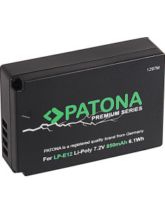 LP-E12 Premium 7.2 V 850 mAh 2