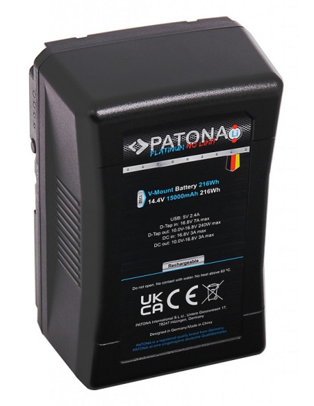 1351 Camera battery / Camcorder Lithium ion 2000 mAh