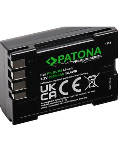 1351 Camera battery / Camcorder Lithium ion 2000 mAh