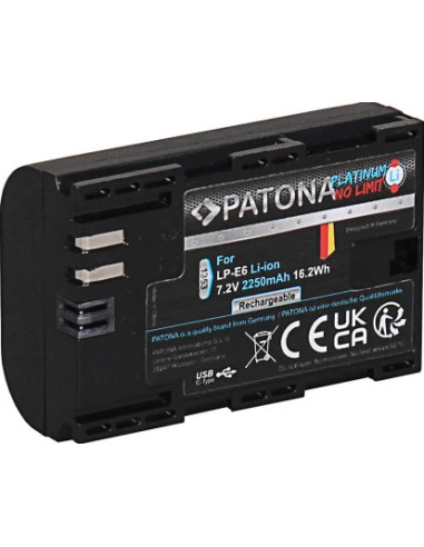 Platinum LP-E6 with USB-C door