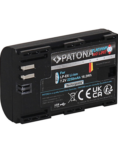 Platinum LP-E6 with USB-C door