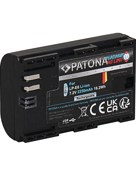 Platinum LP-E6 with USB-C door