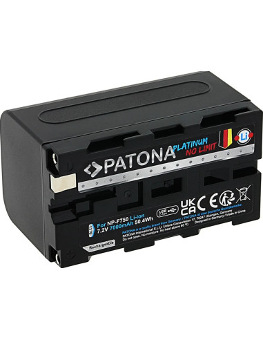 NP-F750 Platinum 7.2 V 4400 mAh with USB-C port