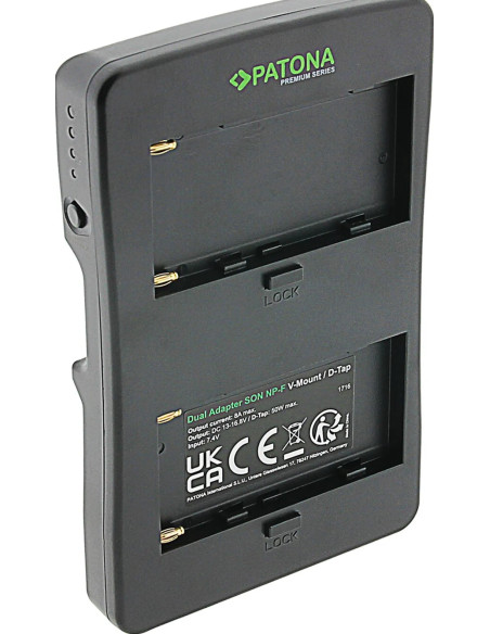 Premium V-Mount adapter for Sony NP-F batteries to the V-Mount connector