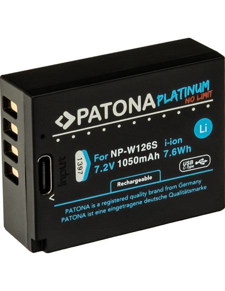 NP-W126S Platinum with USB-C