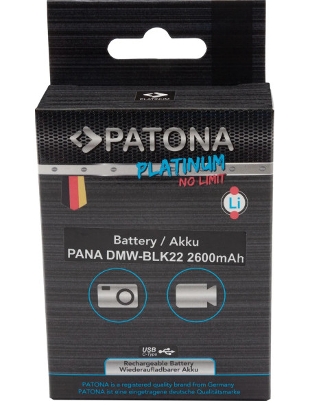 DMW-BLK22 Platinum with USB-C