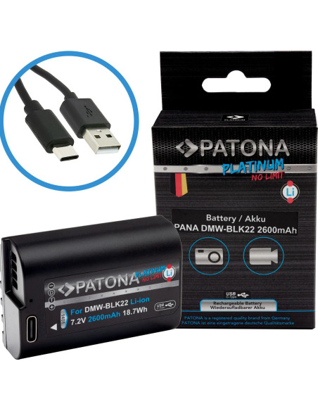 DMW-BLK22 Platinum with USB-C