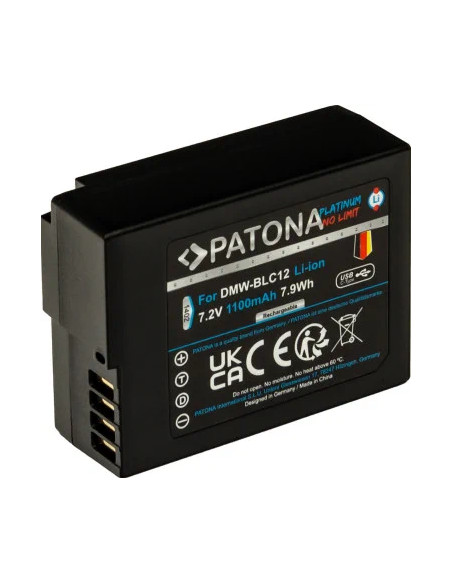 DMW-BLC12 Platinum with USB-C