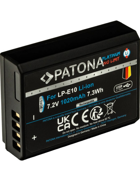 1404 Lithium 1020 mAh ion video camera / camera
