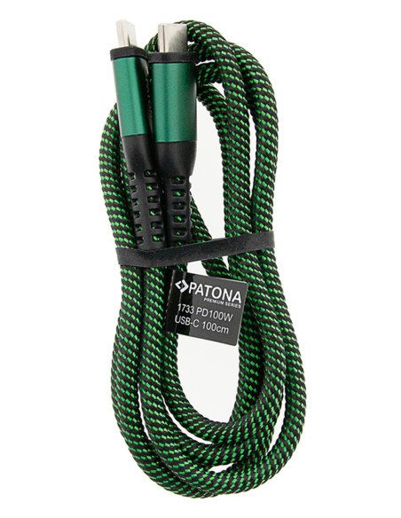 PATONA PD100W USBC to USB-C Cable 100cm
