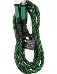 PATONA PD100W USBC to USB-C Cable 100cm 2