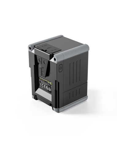 Protect Battery V-Mount Nano V155-PD100 with USB-C Display PD100W, USB-A, D-TAP, 2x DC-Out