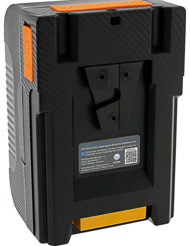 Platinum V-Mount Battery BP-99W PD65 99WH USB-C USB-A 2xD-TAP DC-out included Hard Case