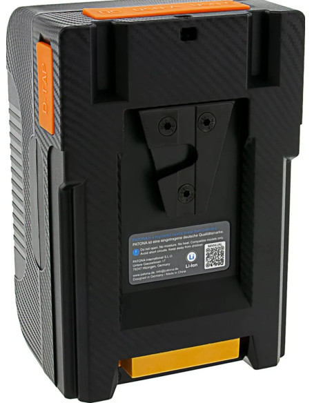 Platinum V-Mount Battery BP-99W PD65 99WH USB-C USB-A 2xD-TAP DC-out included Hard Case