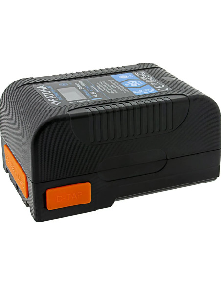 Platinum V-Mount Battery BP-99W PD65 99WH USB-C USB-A 2xD-TAP DC-out included Hard Case