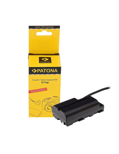 D-TAP adapter for NP-F battery