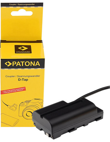 D-TAP adapter for NP-F battery