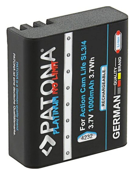 Platinum battery for Action Cam Life SL3 and SL4