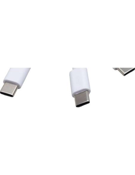 Premium USB-C 2X LR20 Mono D Batteries Lithium 6000MWH 1.5V Rechargeable with 1 to 2 USB-C CH