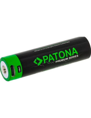 Premium 18650 Cell Li-ion Battery Protected With USB-C Input 3.7V 3300mAh