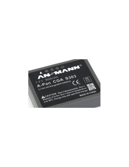 Li-ion Battery Pack for Cameras A-Pan CGA S 303 Lithium Ion 700 mAh