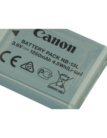 NB-13L for Canon G7x