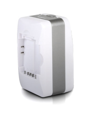 1000 354.0 Indoor Battery Charger Silver, White Battery Load