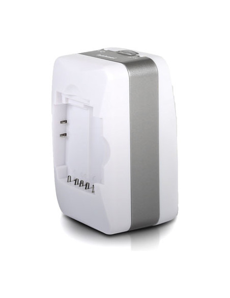 1000 354.0 Indoor Battery Charger Silver, White Battery Load