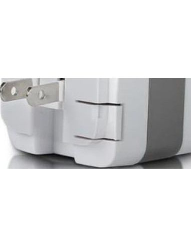 1000 354.0 Indoor Battery Charger Silver, White Battery Load