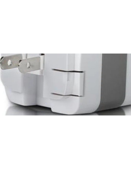 1000 354.0 Indoor Battery Charger Silver, White Battery Load