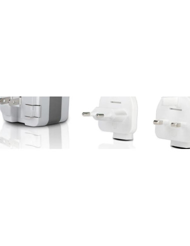 1000 354.0 Indoor Battery Charger Silver, White Battery Load