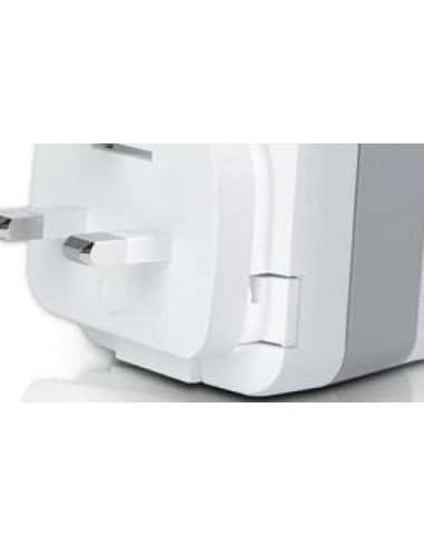 1000 354.0 Indoor Battery Charger Silver, White Battery Load