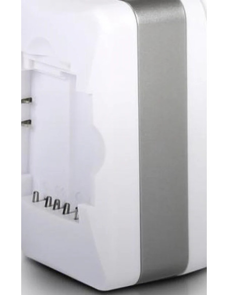 1000 354.0 Indoor Battery Charger Silver, White Battery Load