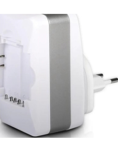 1000 354.0 Indoor Battery Charger Silver, White Battery Load