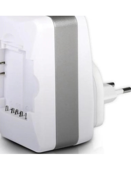 1000 354.0 Indoor Battery Charger Silver, White Battery Load