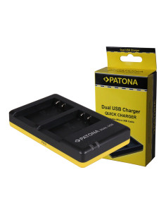 Double battery charger for Canon LP-E17